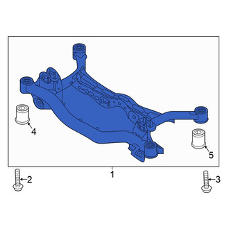 Volkswagen OE - Rear Suspension Subframe Crossmember