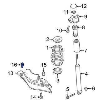 Volkswagen OE - Stone Guard Rivet