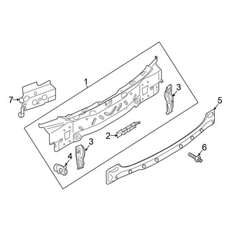 Volkswagen OE - Rear Body & Floor - Rear Body