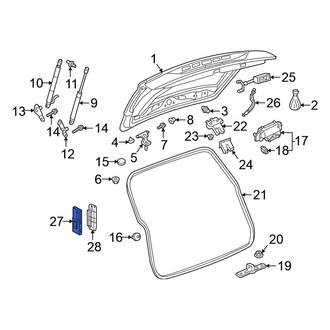 Volkswagen OE - Rear Liftgate Control Module