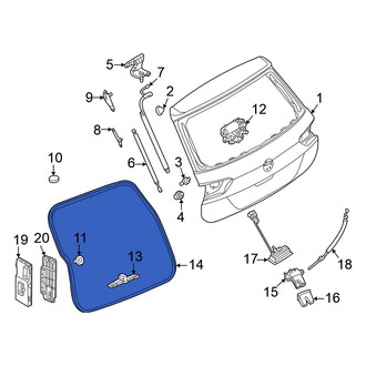 Volkswagen OE - Rear Hatch Seal