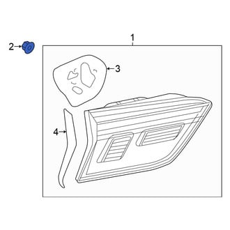 Volkswagen OE - Tail Light Grommet