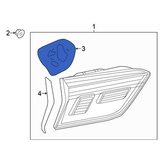 Volkswagen OE - Tail Light Gasket