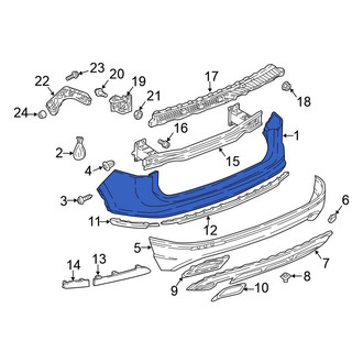 Volkswagen OE - Front Lower Bumper Cover