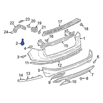 Volkswagen OE - Bumper Cover Hardware Kit