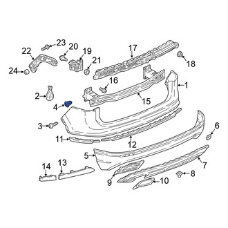 Volkswagen OE - Mud Guard Nut