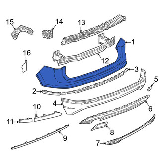 Volkswagen OE - Front Bumper Cover