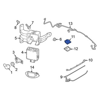 Volkswagen OE - Rear Liftgate Control Module