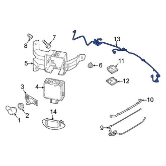 Volkswagen OE - Rear Parking Aid System Wiring Harness