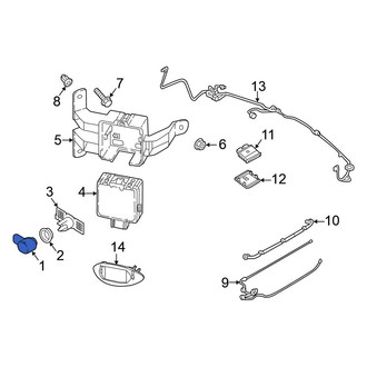 Volkswagen OE - Rear Inner Parking Aid Sensor
