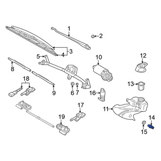 Volkswagen OE - Washer Fluid Level Sensor