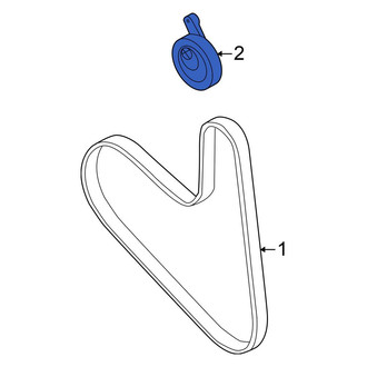 Volkswagen OE - Accessory Drive Belt Tensioner Assembly