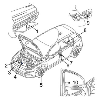 Volkswagen OE - Engine Decal