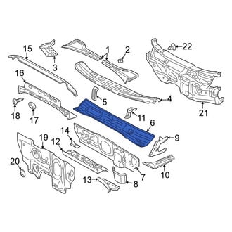 Volkswagen OE - Front Cowl Panel