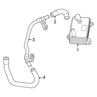 Volkswagen OE - Cooling - Trans Oil Cooler (DYLA Engine)