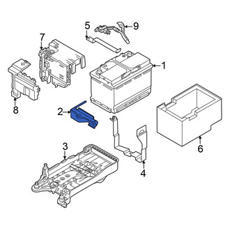 Volkswagen OE - Battery Hold Down