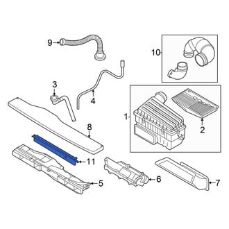 Volkswagen OE - Engine Air Intake Hose Debris Screen