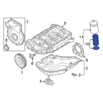 Volkswagen OE - Engine Oil Filter Element