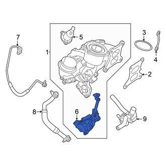 Volkswagen OE - Turbocharger Wastegate Actuator
