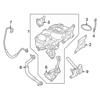 Volkswagen OE - Engine / Transaxle - Turbocharger & Components