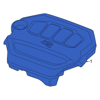 Volkswagen OE - Engine Cover