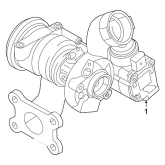 Volkswagen OE - Exhaust System - Manifold (SEL R-Line Turbo)