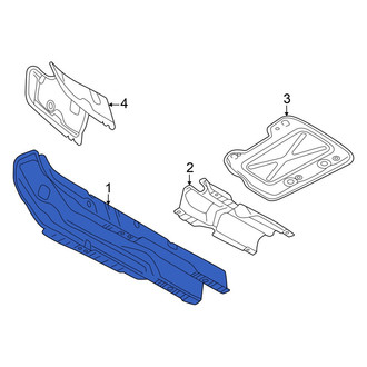 Volkswagen OE - Front Floor Pan Heat Shield
