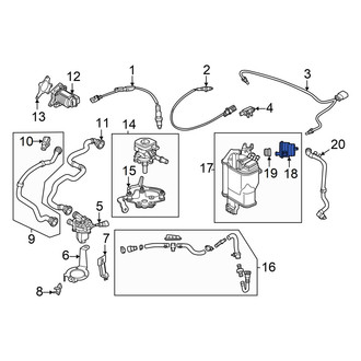 Volkswagen OE - Evaporative Emissions System Leak Detection Pump