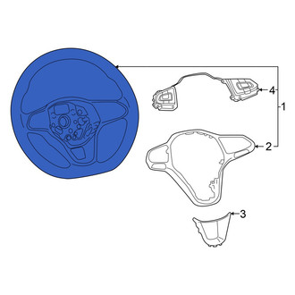 Volkswagen OE - Steering Wheel