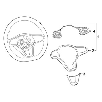 Volkswagen OE - Steering Wheel & Trim (S / SE)