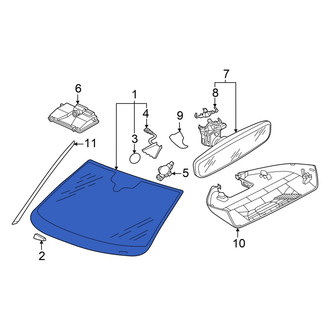 Volkswagen OE - Front Windshield