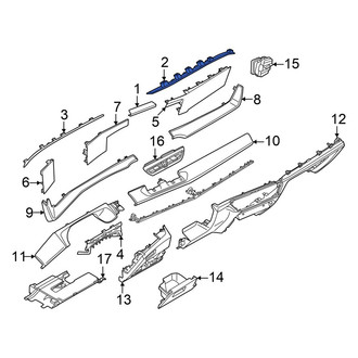Volkswagen OE - Left Lower Instrument Panel Trim Panel