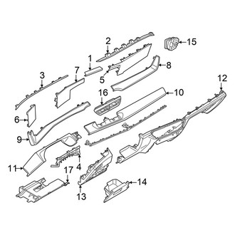 Volkswagen OE - Instrument Panel Components