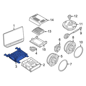 Volkswagen OE - Radio Bracket