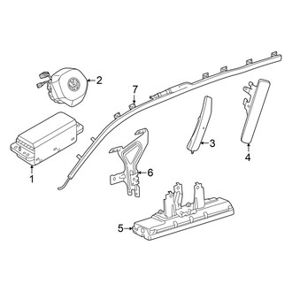Volkswagen OE - Restraint Systems - Air Bag Components (Air Bags)