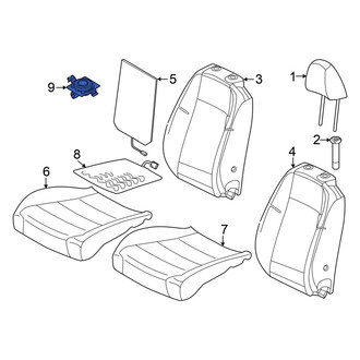 Volkswagen OE - Front Right Air Bag Seat Sensor Mat