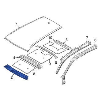 Volkswagen OE - Front Roof Header Panel