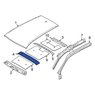 Volkswagen OE - Roof Bow