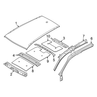 Volkswagen OE - Roof & Components (W/O Panoramic), (S / SE)