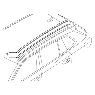 Volkswagen OE - Roof - Luggage Carrier (W/O Panoramic), (SE)