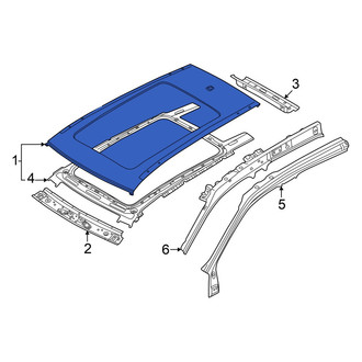 Volkswagen OE - Roof Panel