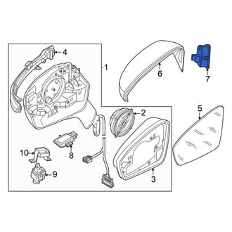 Volkswagen OE - Front Right Collision Avoidance Warning Indicator