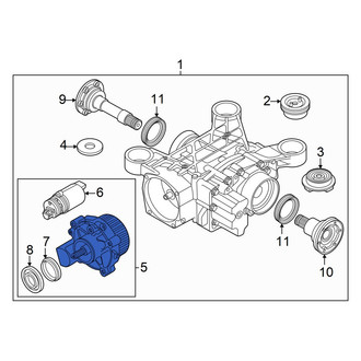 Volkswagen OE - Rear AWD Coupling Unit