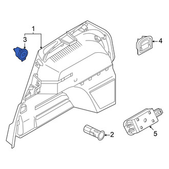 Volkswagen OE - 12 Volt Accessory Power Outlet Cover