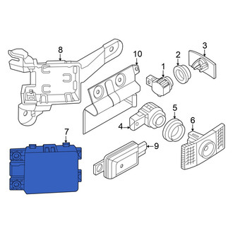 Volkswagen OE - Rear Blind Spot Detection System Warning Sensor