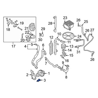 Volkswagen OE - Secondary Air Injection Pump Insulator