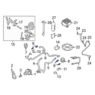 Volkswagen OE - Secondary Air Injection Pump Gasket