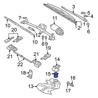 Volkswagen OE - Front Washer Fluid Strainer