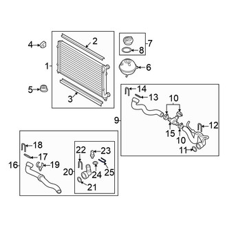 Volkswagen OE - Engine Coolant Temperature Sensor C-Clip