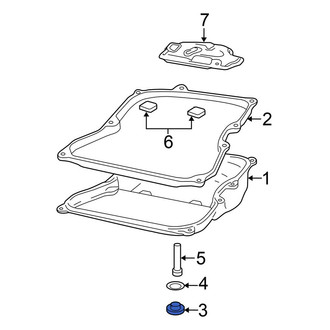 Volkswagen OE - Transmission Drain Plug